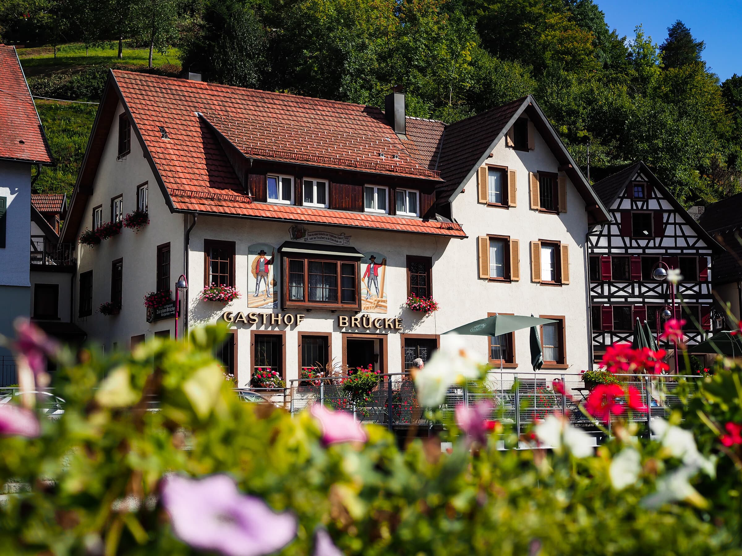 Fachwerkhaus an der Schiltach